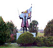 CHRISTOPHER COLUMBUS STATUE at Columbus on Hwy 16 & 60.